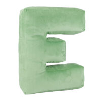 poduszka litera E velvet