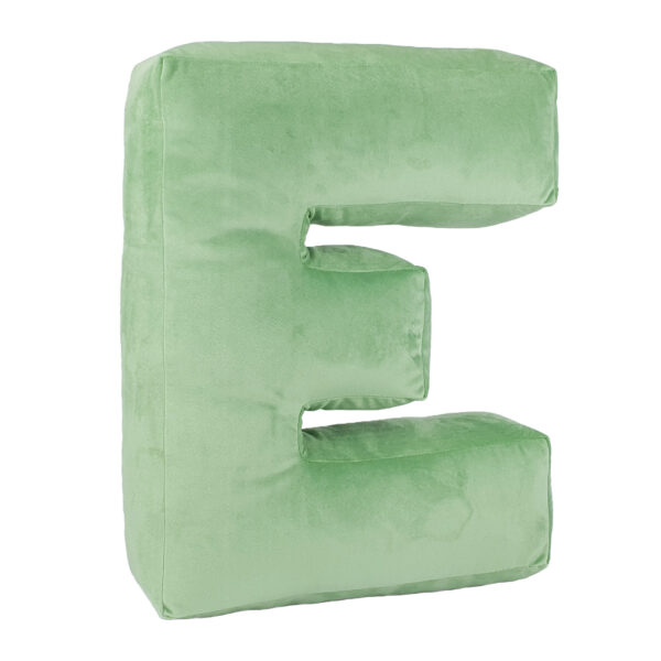 poduszka litera E velvet