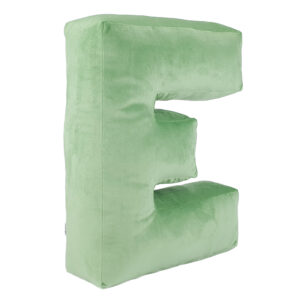 poduszka litera E velvet