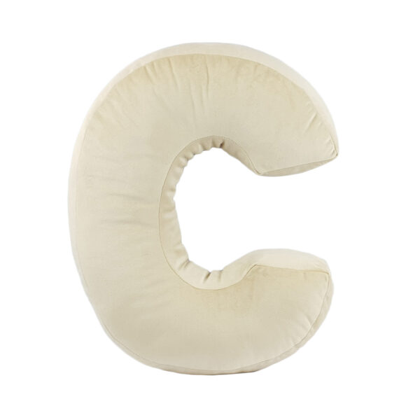 poduszka litera C velvet