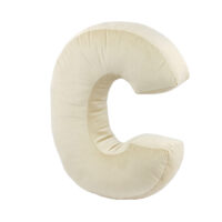 poduszka litera C velvet
