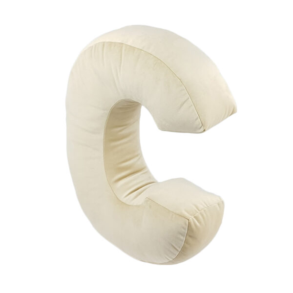 poduszka litera C velvet