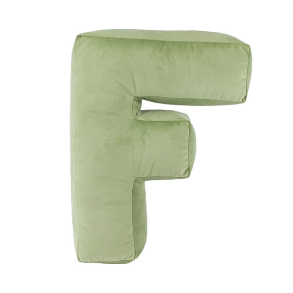 poduszka litera F velvet