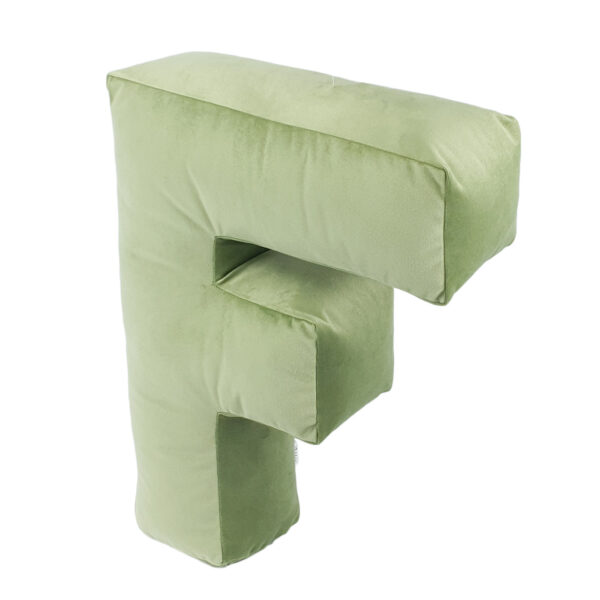 poduszka litera F velvet