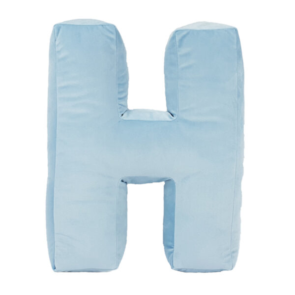 poduszka litera H velvet