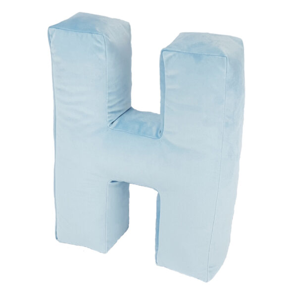 poduszka litera H velvet