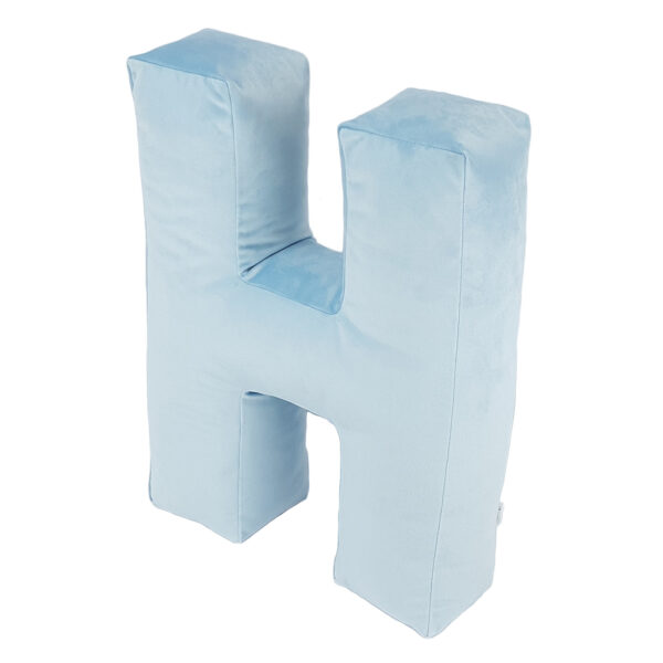 poduszka litera H velvet