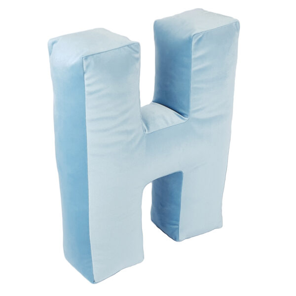 poduszka litera H velvet