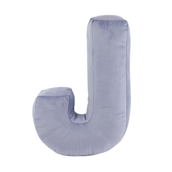 poduszka litera J velvet