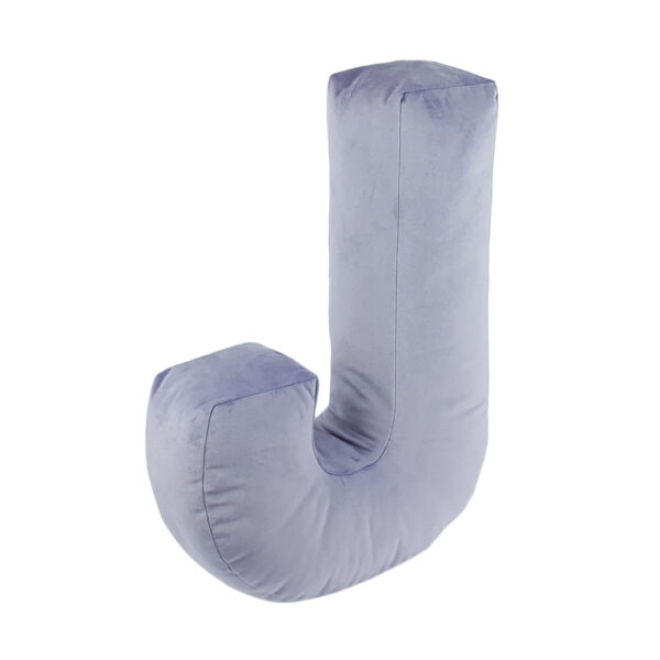 poduszka litera J velvet