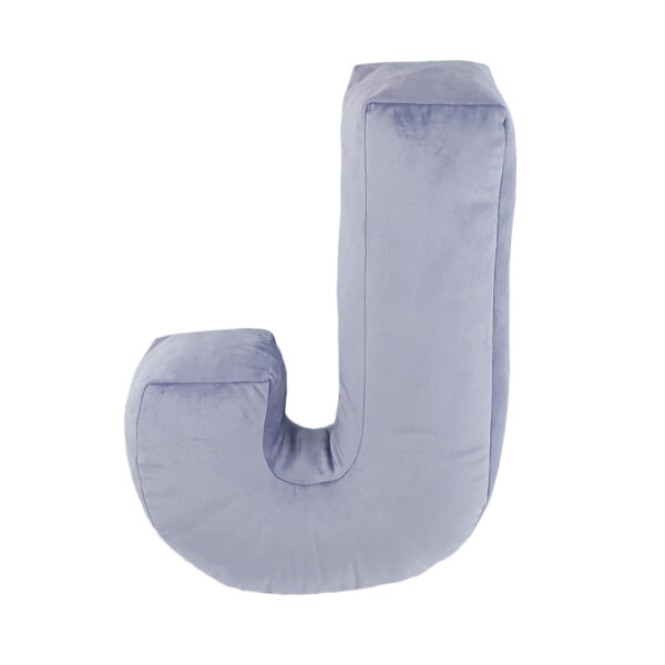 poduszka litera J velvet