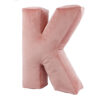 poduszka litera K velvet