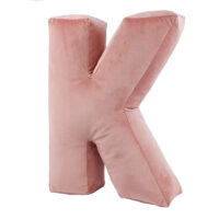 poduszka litera K velvet