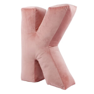 poduszka litera K velvet