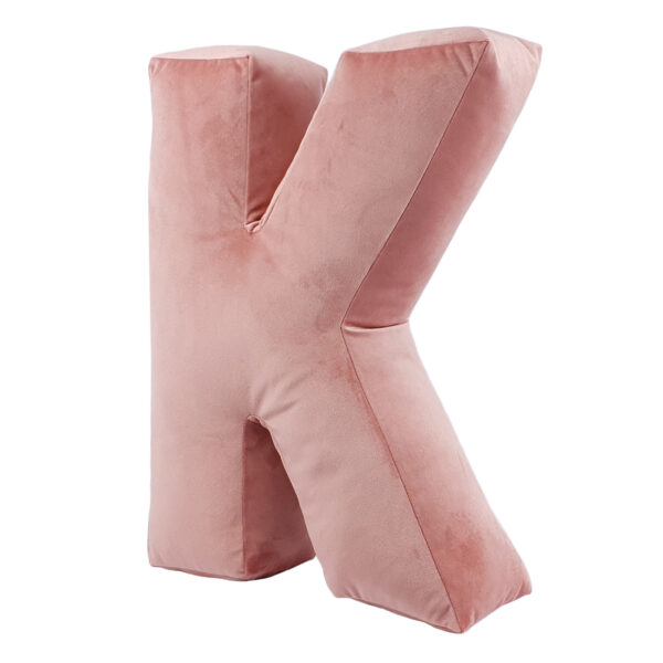 poduszka litera K velvet