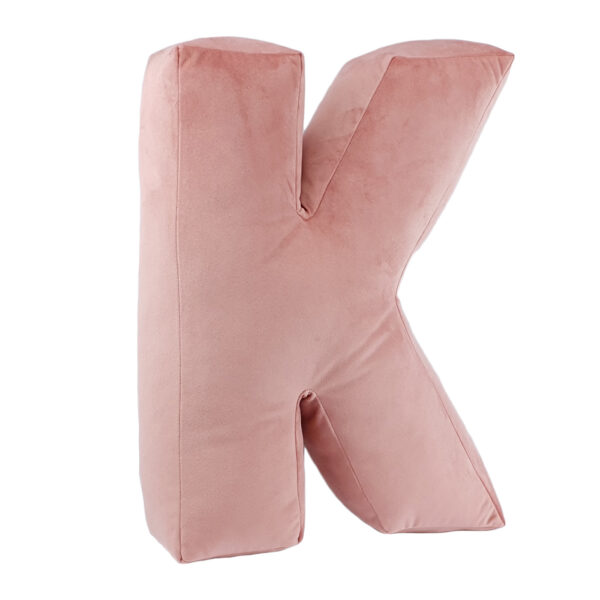 poduszka litera K velvet