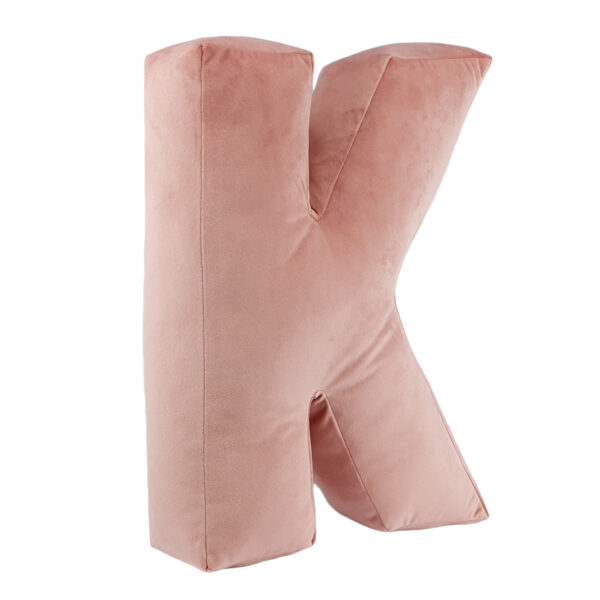poduszka litera K velvet