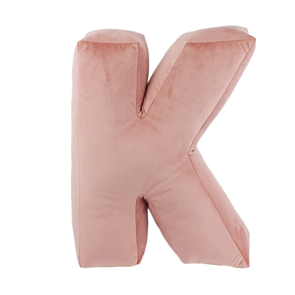 poduszka litera K velvet