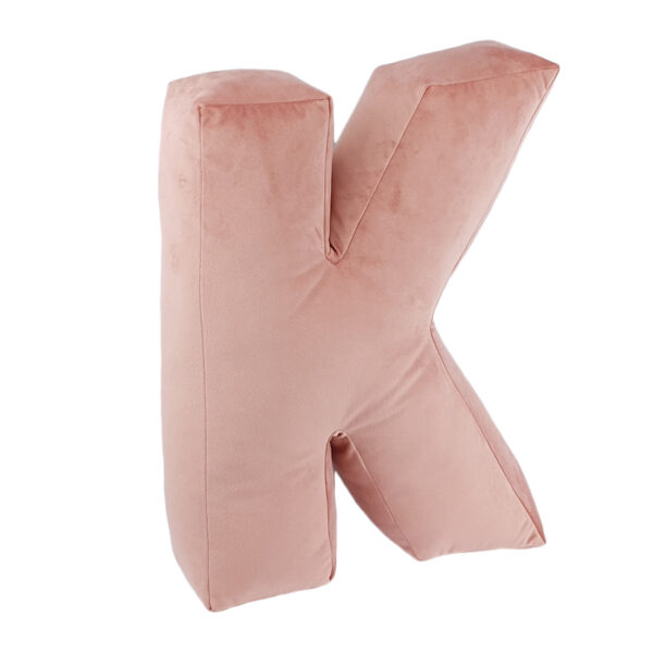 poduszka litera K velvet