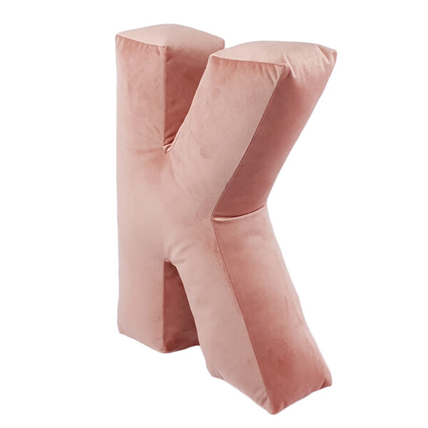 poduszka litera K velvet