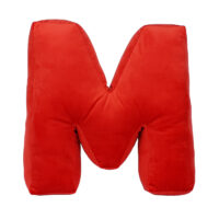 poduszka litera M velvet