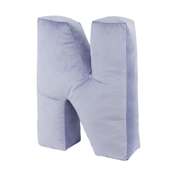 poduszka litera N velvet