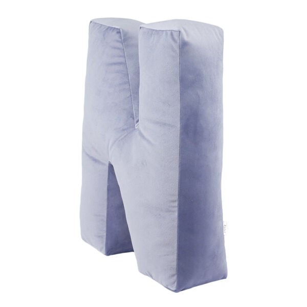 poduszka litera N velvet