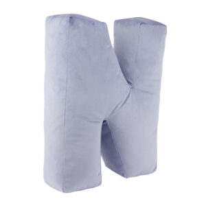 poduszka litera N velvet