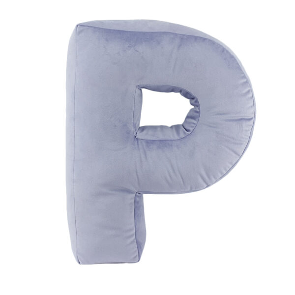 poduszka litera P velvet
