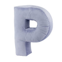poduszka litera P velvet