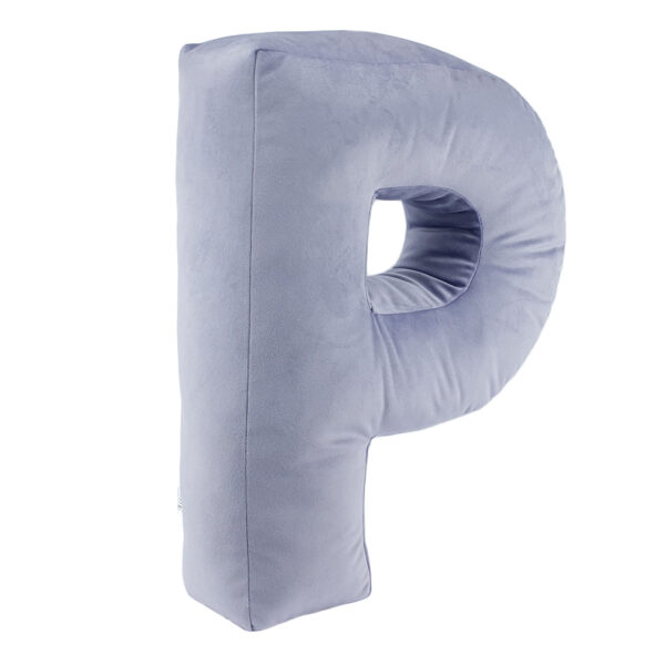 poduszka litera P velvet