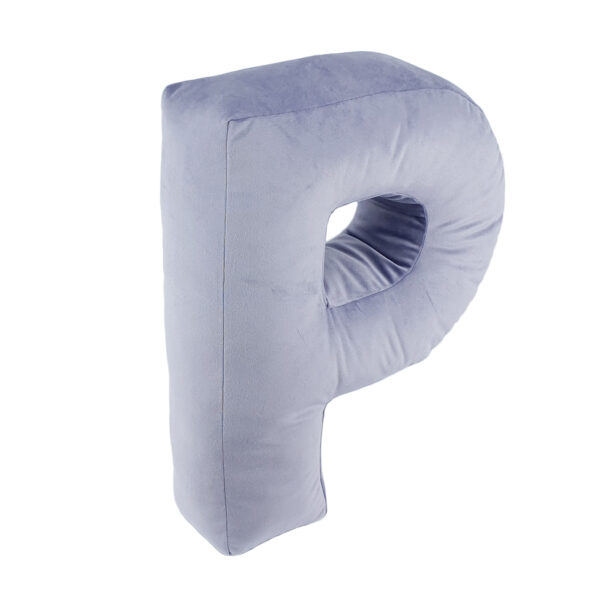 poduszka litera P velvet