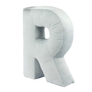 poduszka litera R velvet