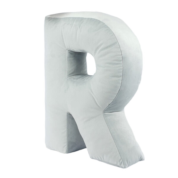 poduszka litera R velvet