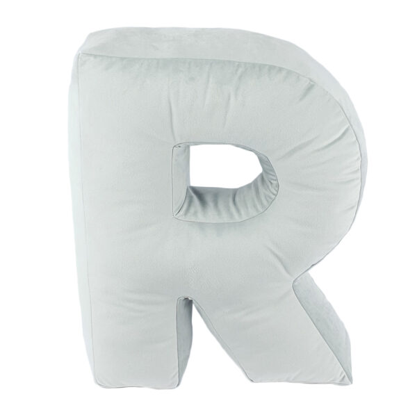 poduszka litera R velvet