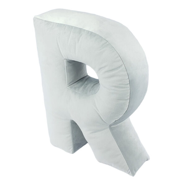 poduszka litera R velvet