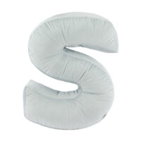 poduszka litera S velvet