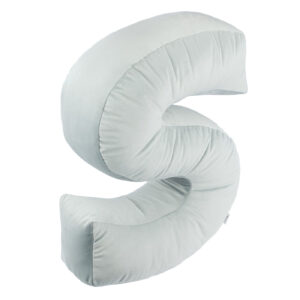 poduszka litera S velvet