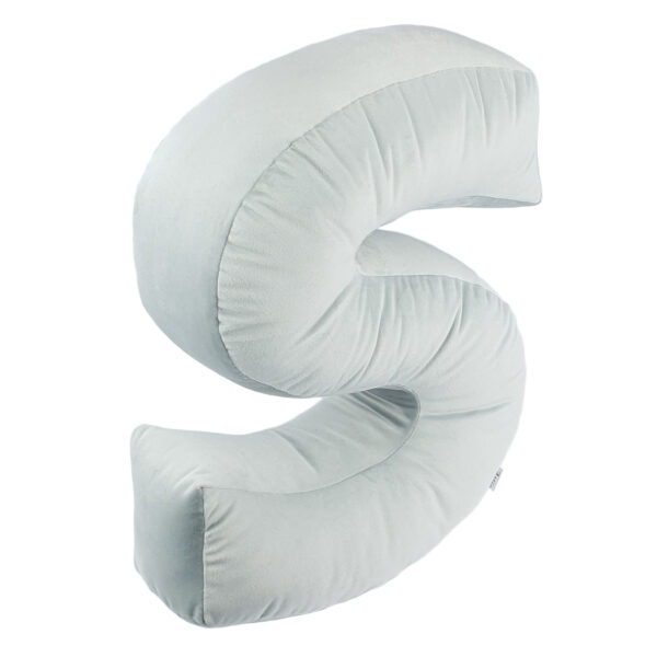 poduszka litera S velvet