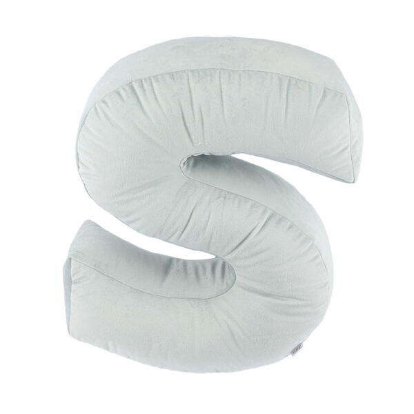 poduszka litera S velvet