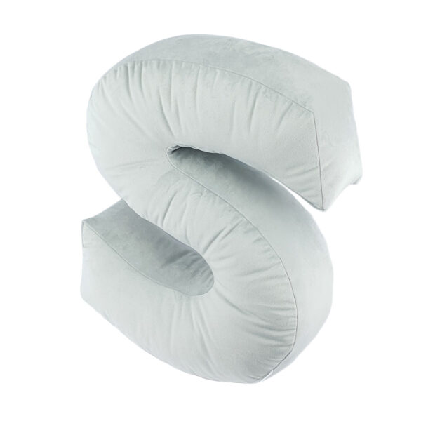 poduszka litera S velvet