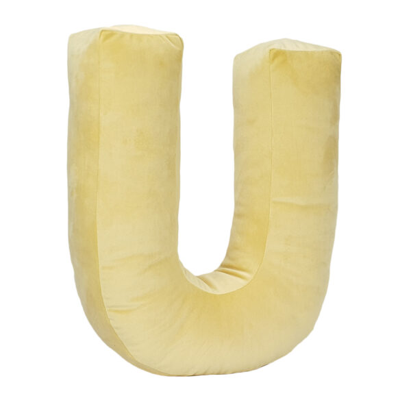 poduszka litera U velvet