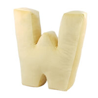 poduszka litera W velvet