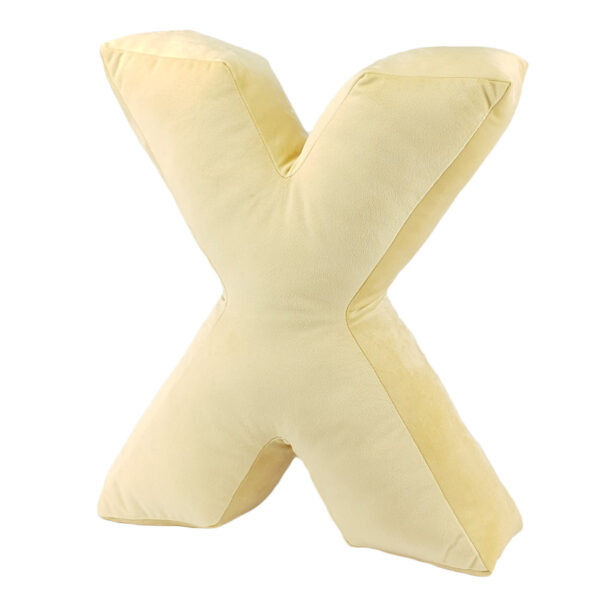 poduszka litera X velvet