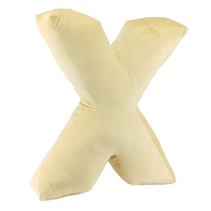 poduszka litera X velvet