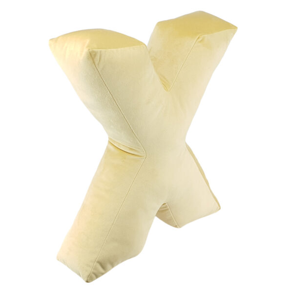 poduszka litera X velvet