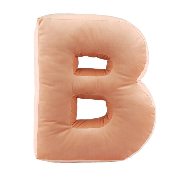 poduszka litera B velvet