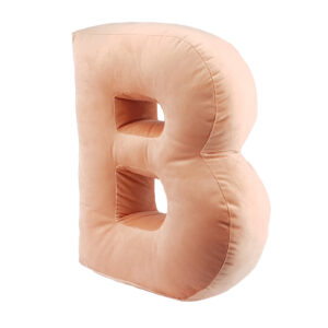 poduszka litera B velvet