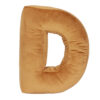 poduszka litera D velvet