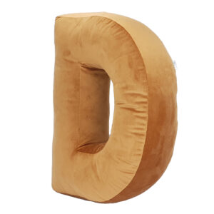 poduszka litera D velvet